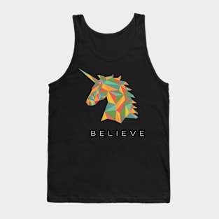 Believe in Unicorns (Light) Tank Top